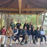 Οι μαθητές της Β' γυμνασίου που ετοίμασαν την παρουσίαση